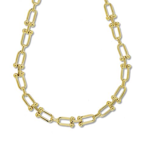 good old gold tiffany replica|tiffany hardwear necklace dupes.